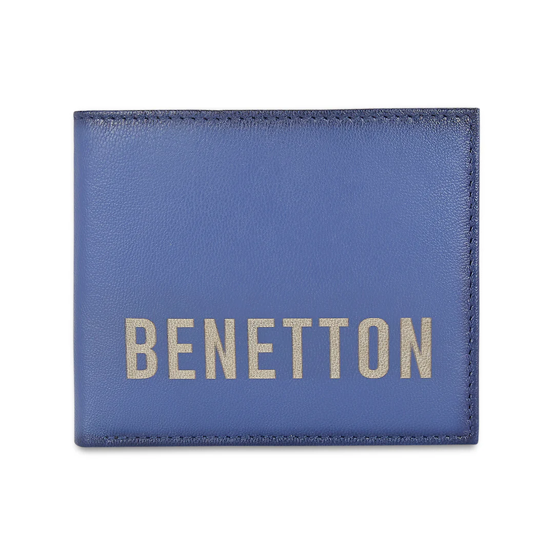 United Colors of Benetton Damek Men's Leather Global Coin Wallet