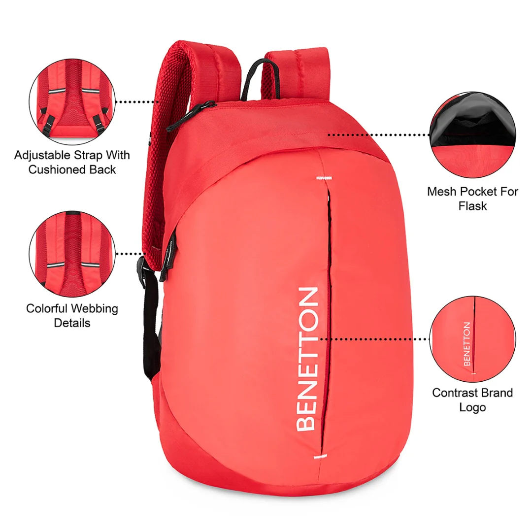 United Colors of Benetton Easton Laptop Backpack - Image 4