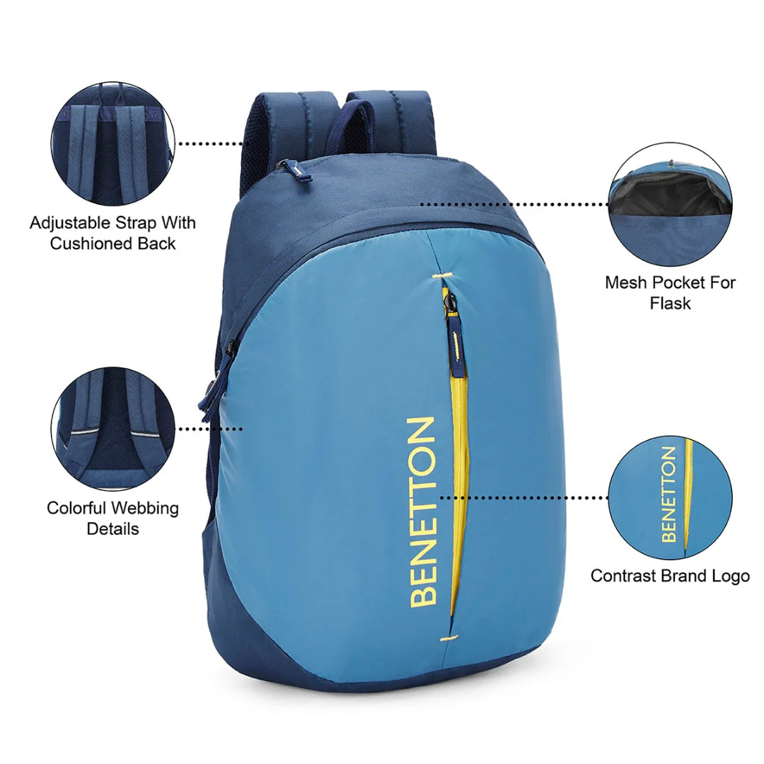 United Colors of Benetton Easton Laptop Backpack - Image 4