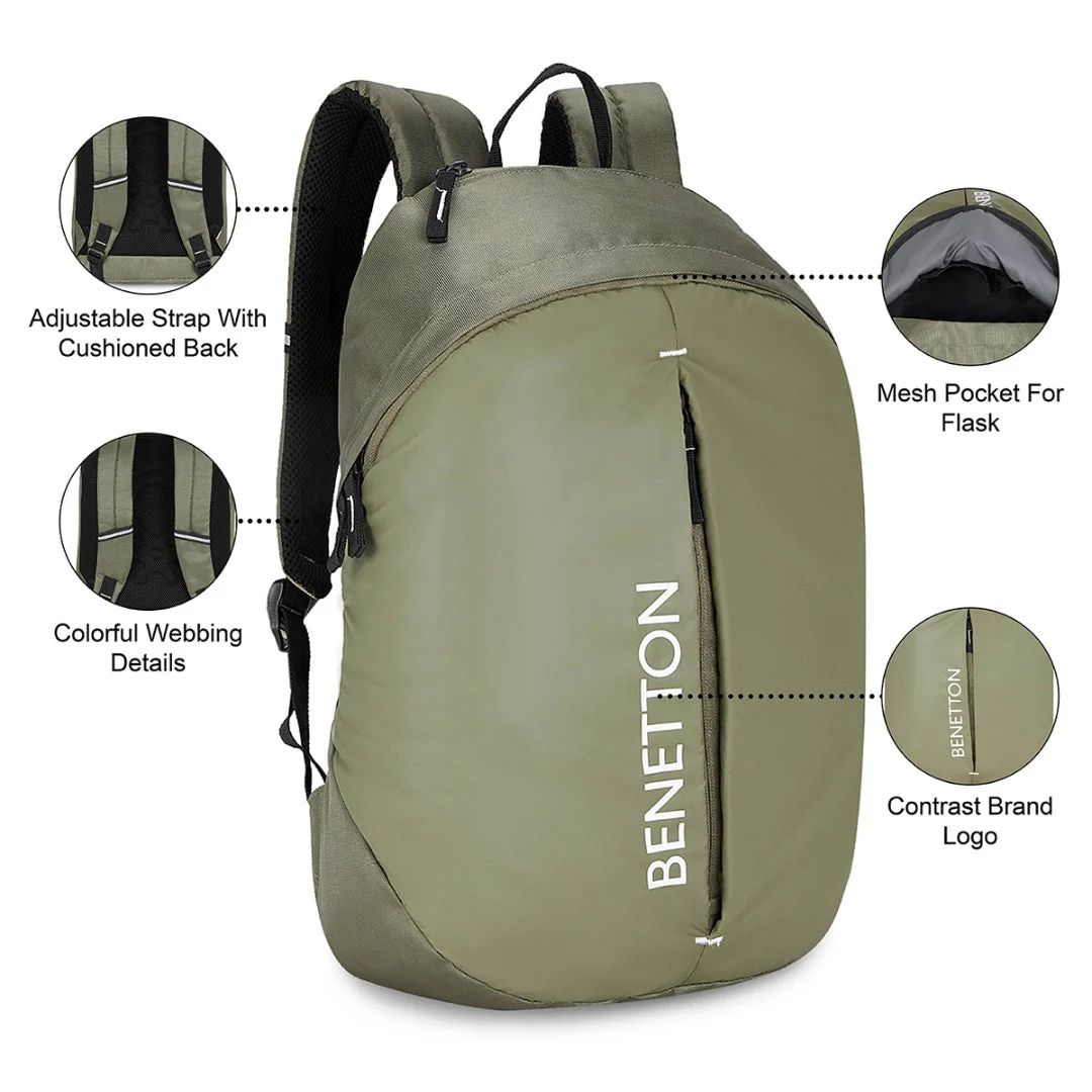 United Colors of Benetton Easton Laptop Backpack - Image 4