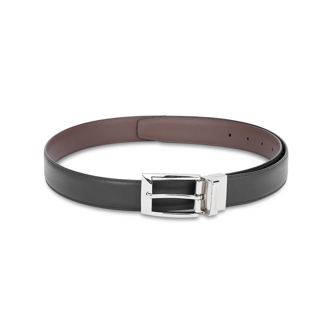 United Colors of Benetton Fredrico Men's Leather Reversible Belt - Image 9