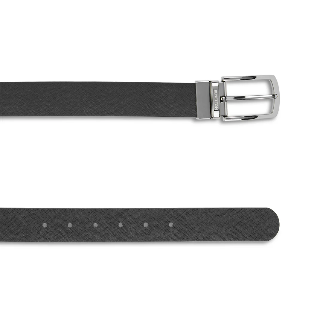 United Colors of Benetton Jenner Men's Leather Reversible Belt - Image 2