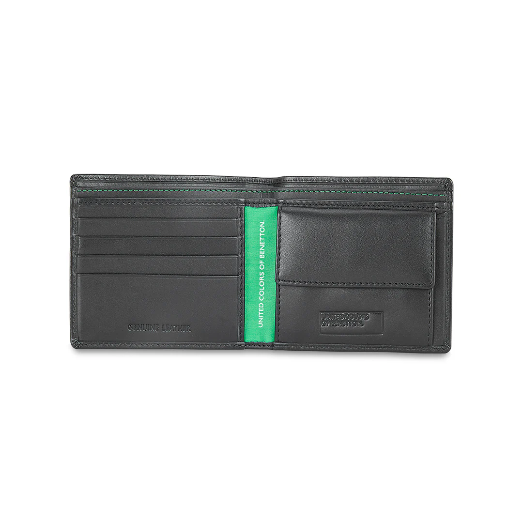 United Colors of Benetton Justino Men's Leather Global Coin Wallet - Image 16