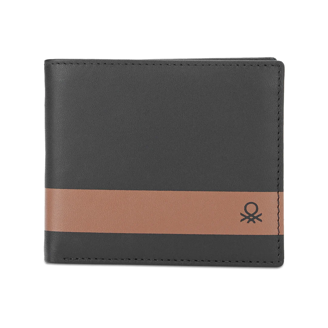 United Colors of Benetton Kade Men's Leather Multi Card Coin Wallet