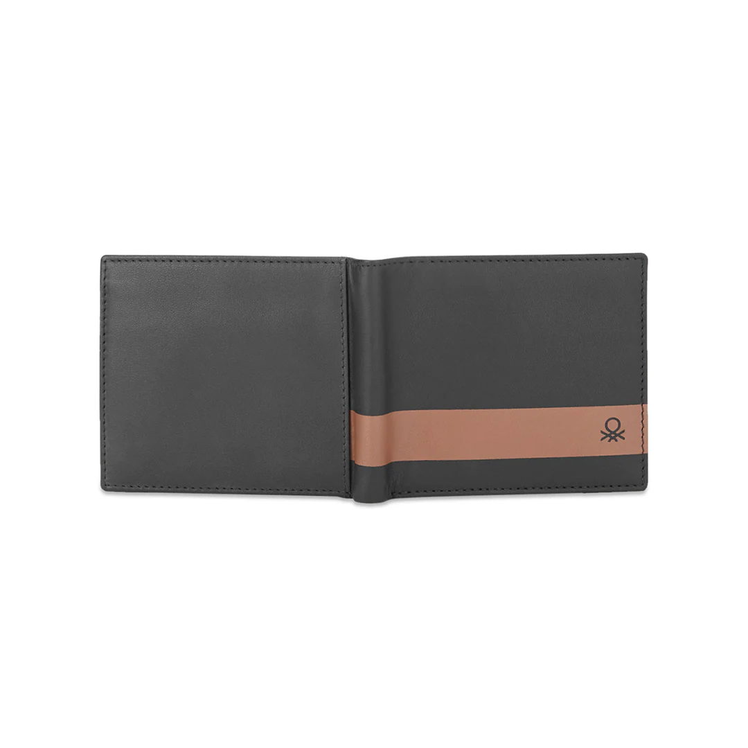 United Colors of Benetton Kade Men's Leather Multi Card Coin Wallet - Image 6