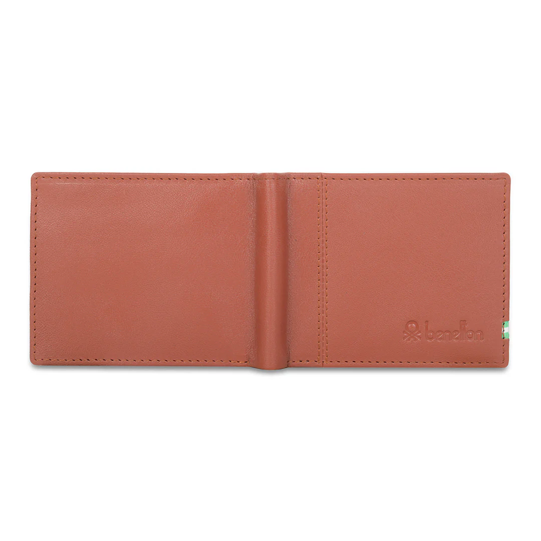 United Colors of Benetton Mace Men's Leather Global Coin Wallet - Image 6