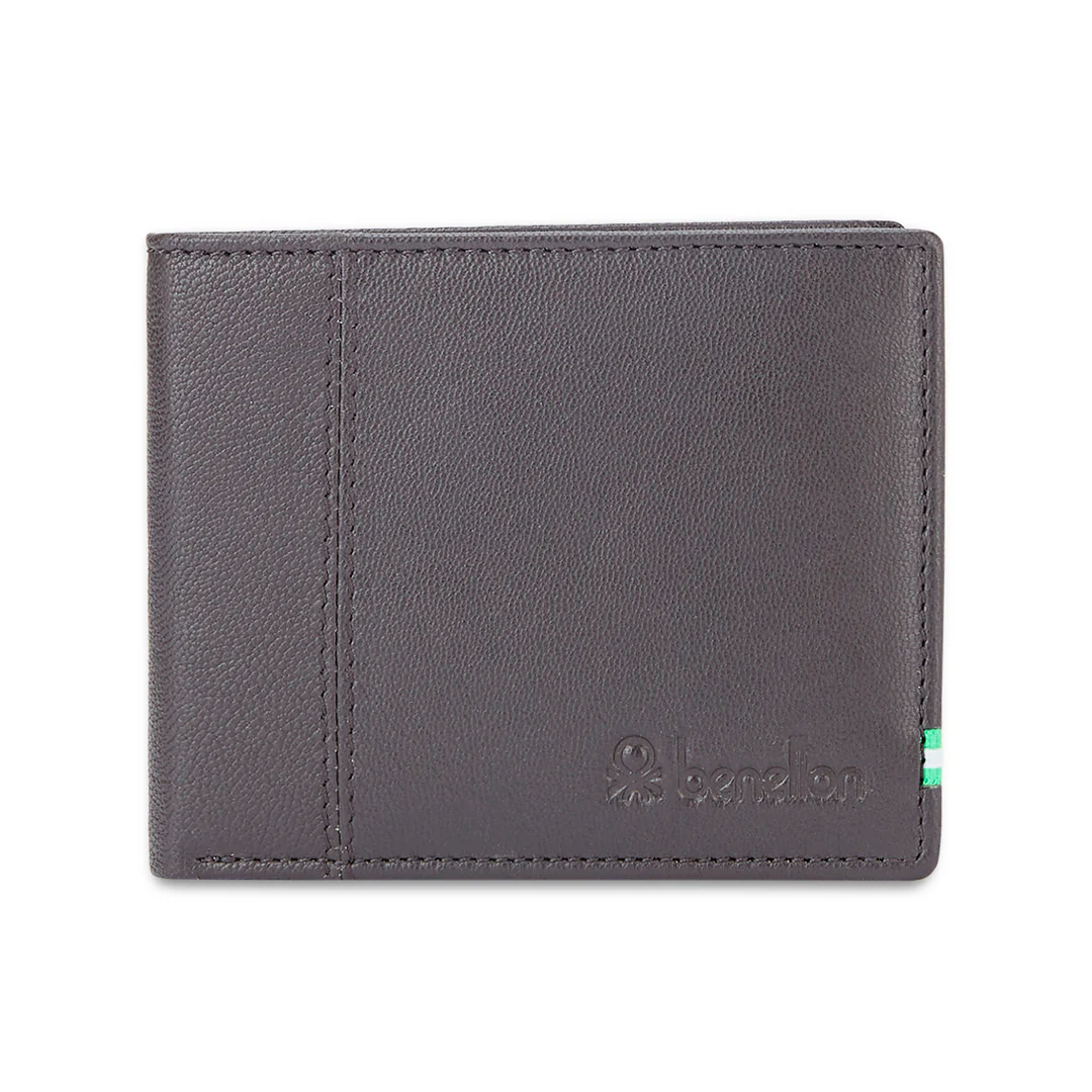 United Colors of Benetton Mace Men's Leather Passcase Wallet