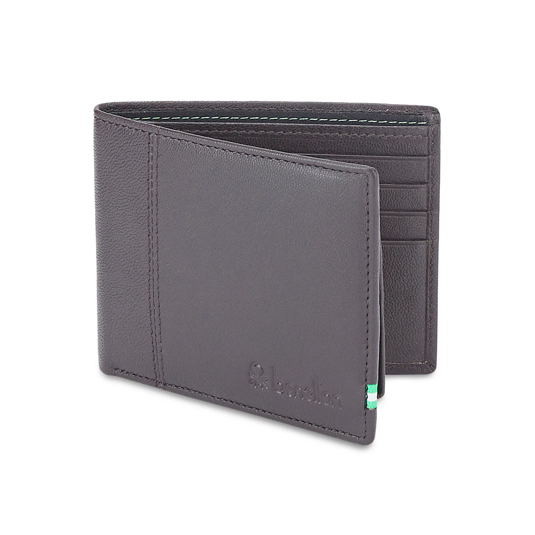 United Colors of Benetton Mace Men's Leather Passcase Wallet - Image 2