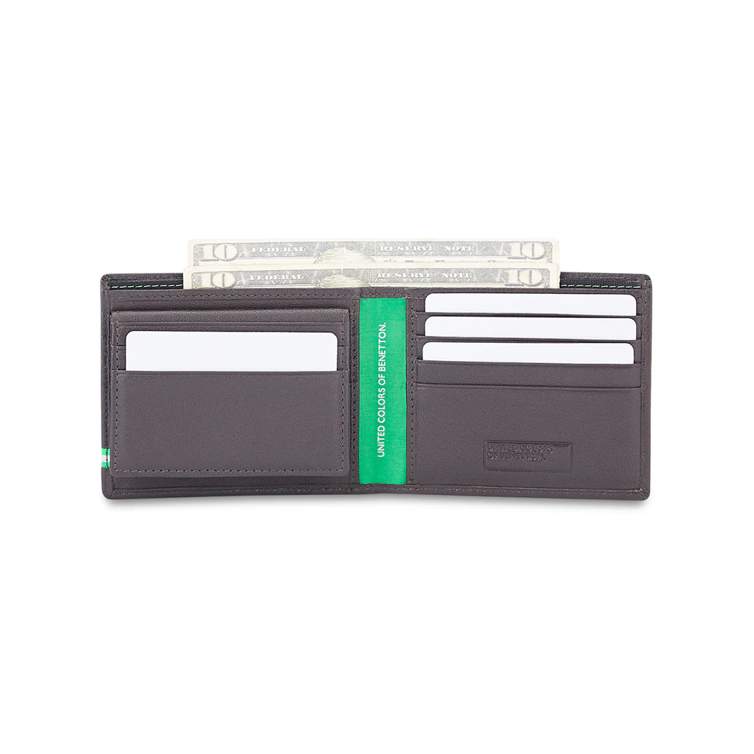 United Colors of Benetton Mace Men's Leather Passcase Wallet - Image 5
