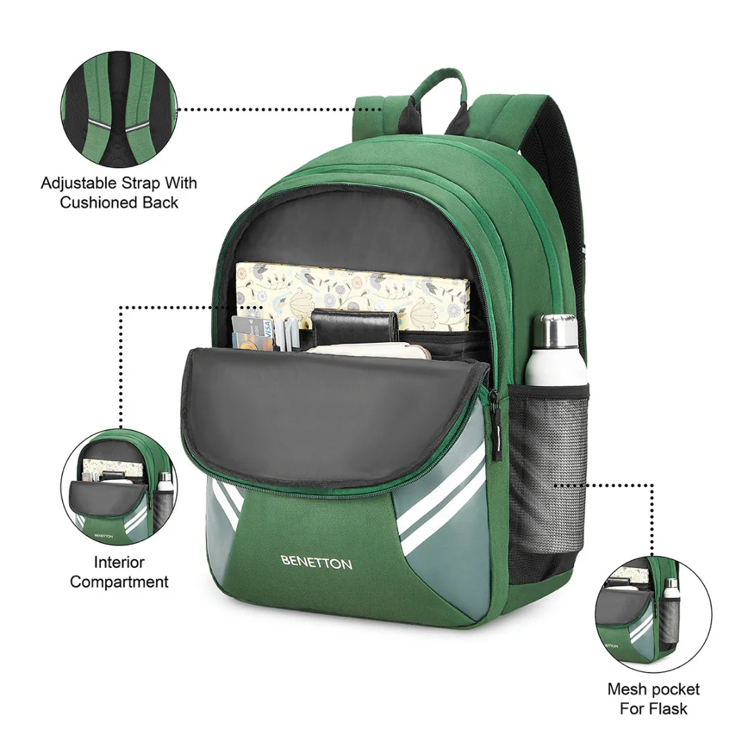 United Colors of Benetton Magnus Laptop Backpack - Image 5