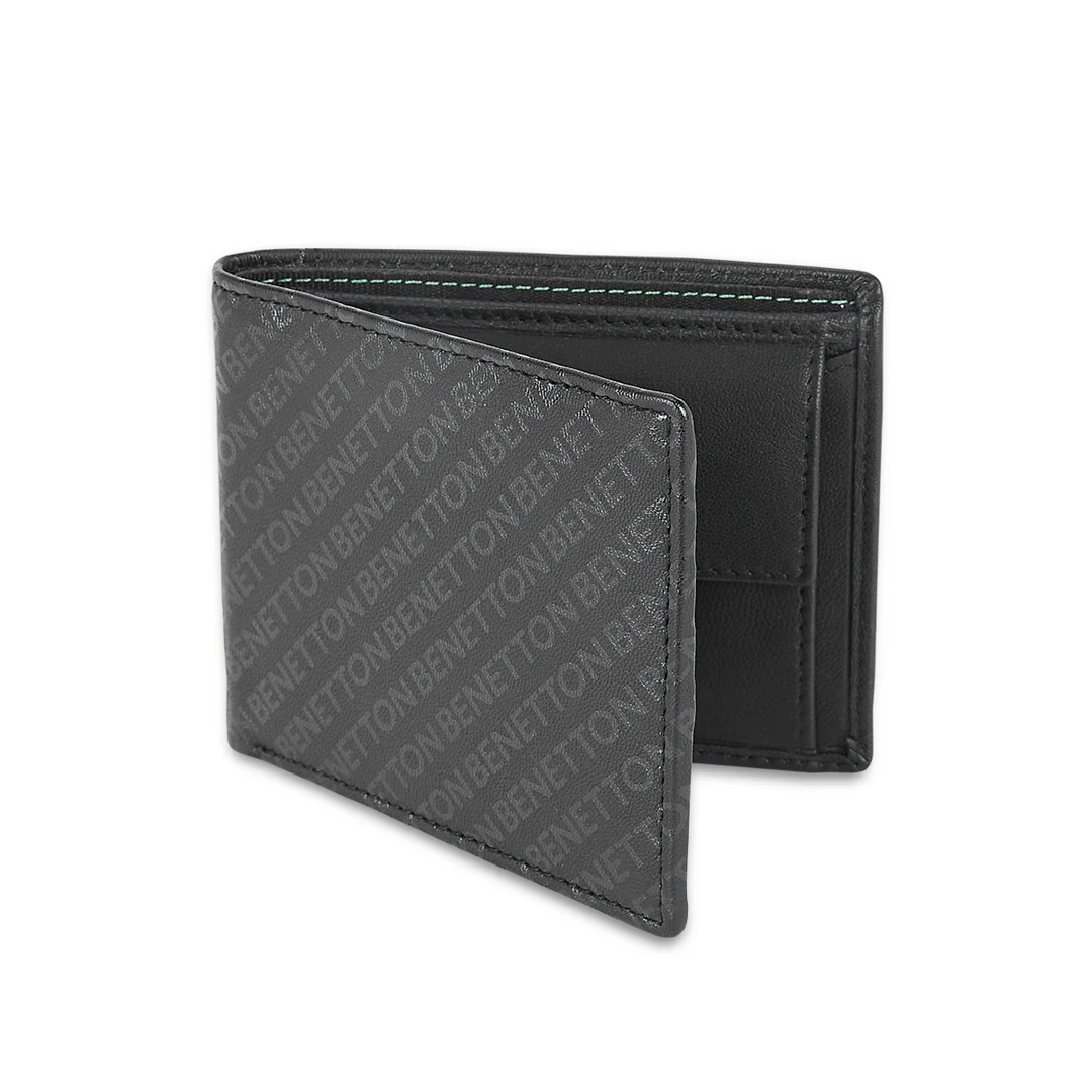 United Colors of Benetton Nolen Men's Leather Global Coin Wallet - Image 2