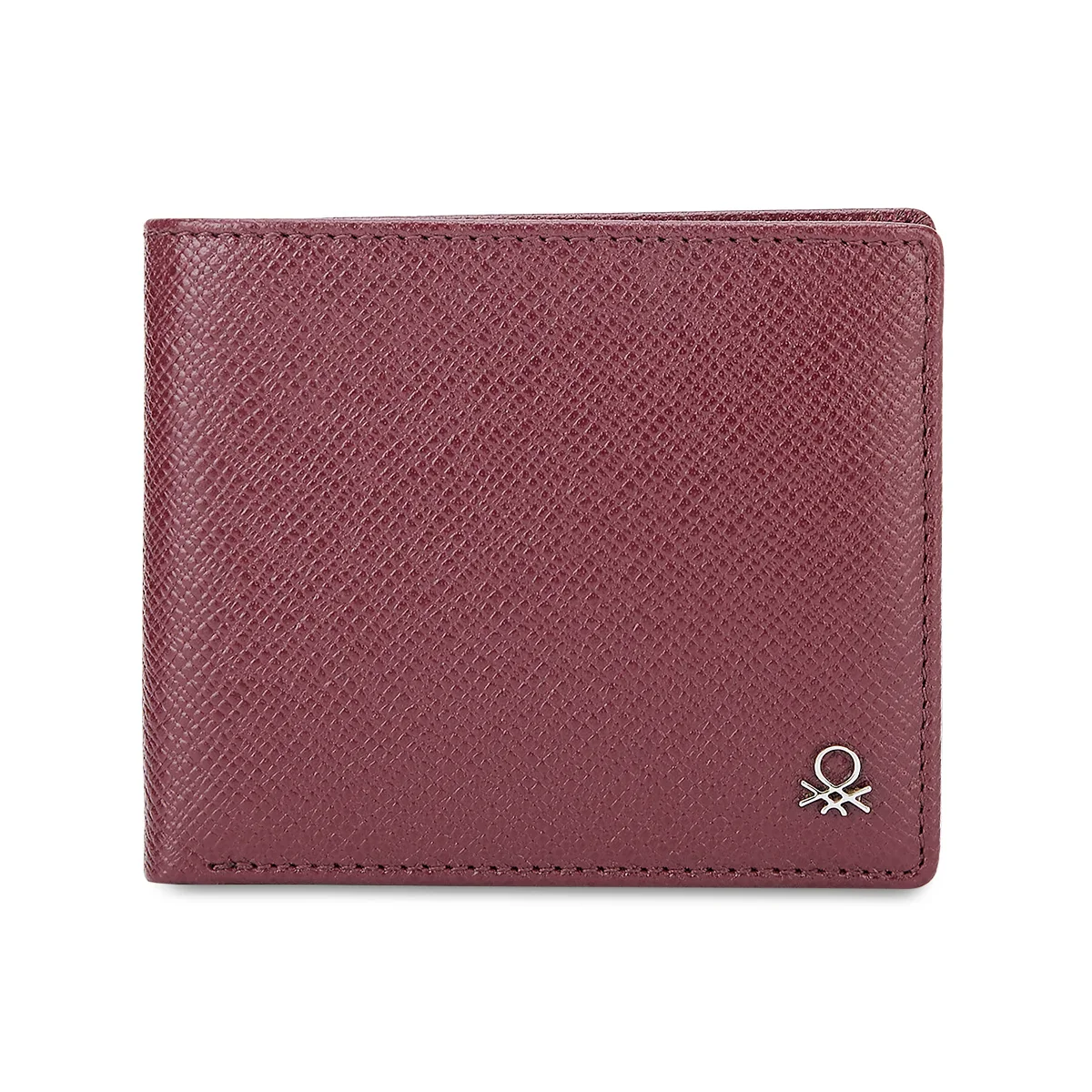United Colors of Benetton Novara Men's Leather Global Coin Wallet