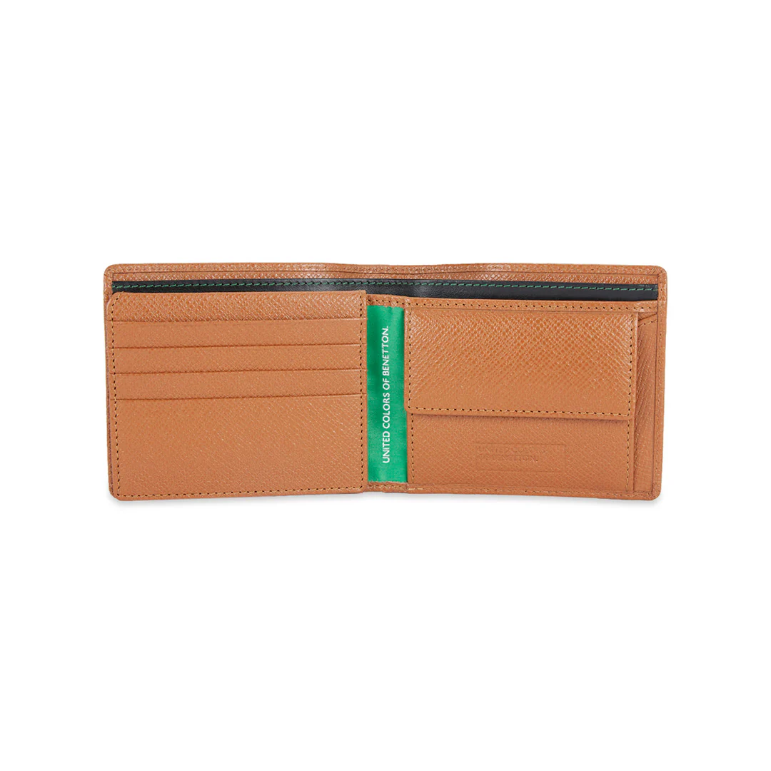 United Colors of Benetton Novara Men's Leather Multi Card Coin Wallet - Image 8