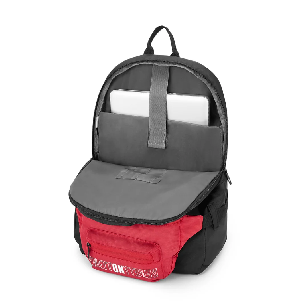 United Colors of Benetton Olivine Laptop Backpack - Image 7