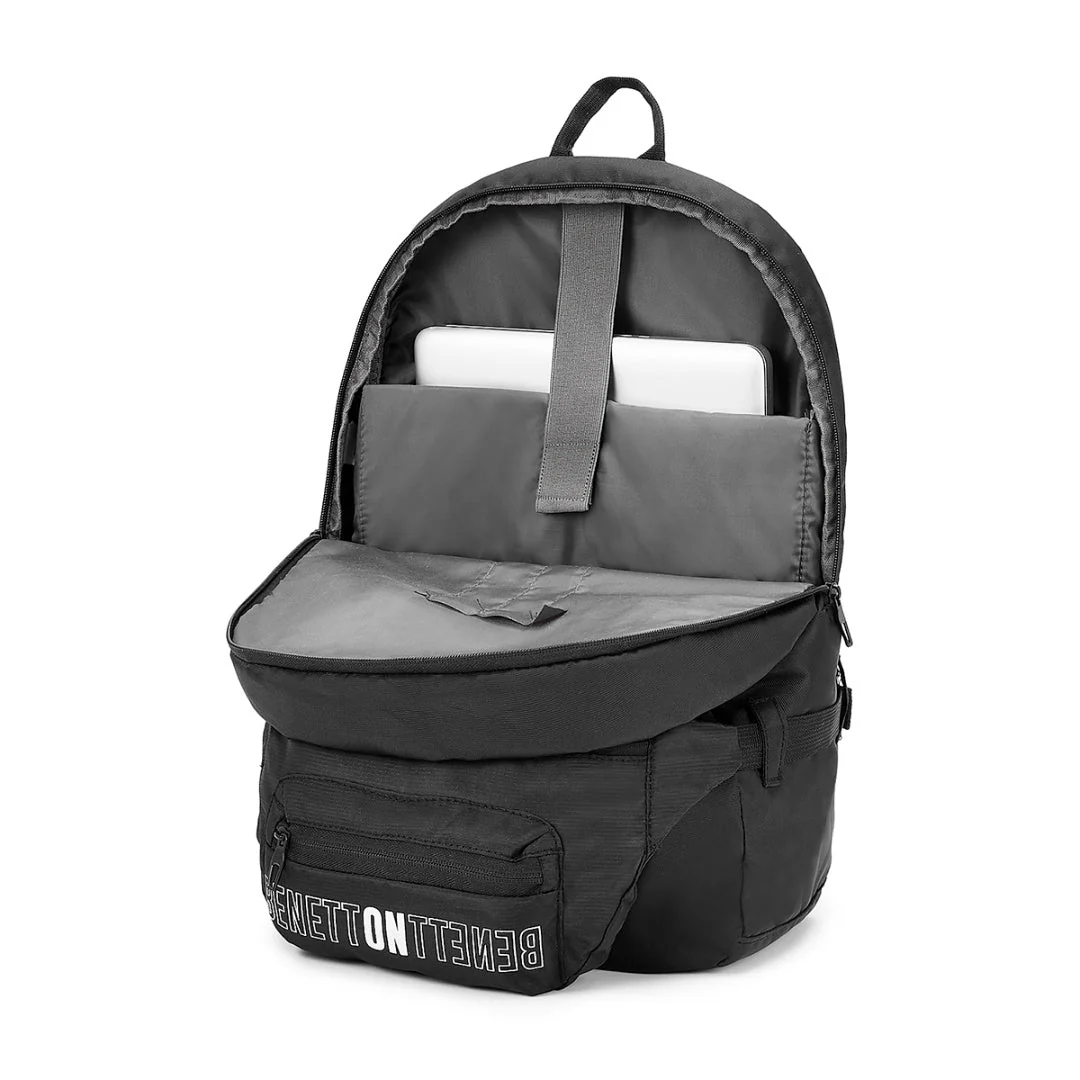 United Colors of Benetton Olivine Laptop Backpack - Image 6