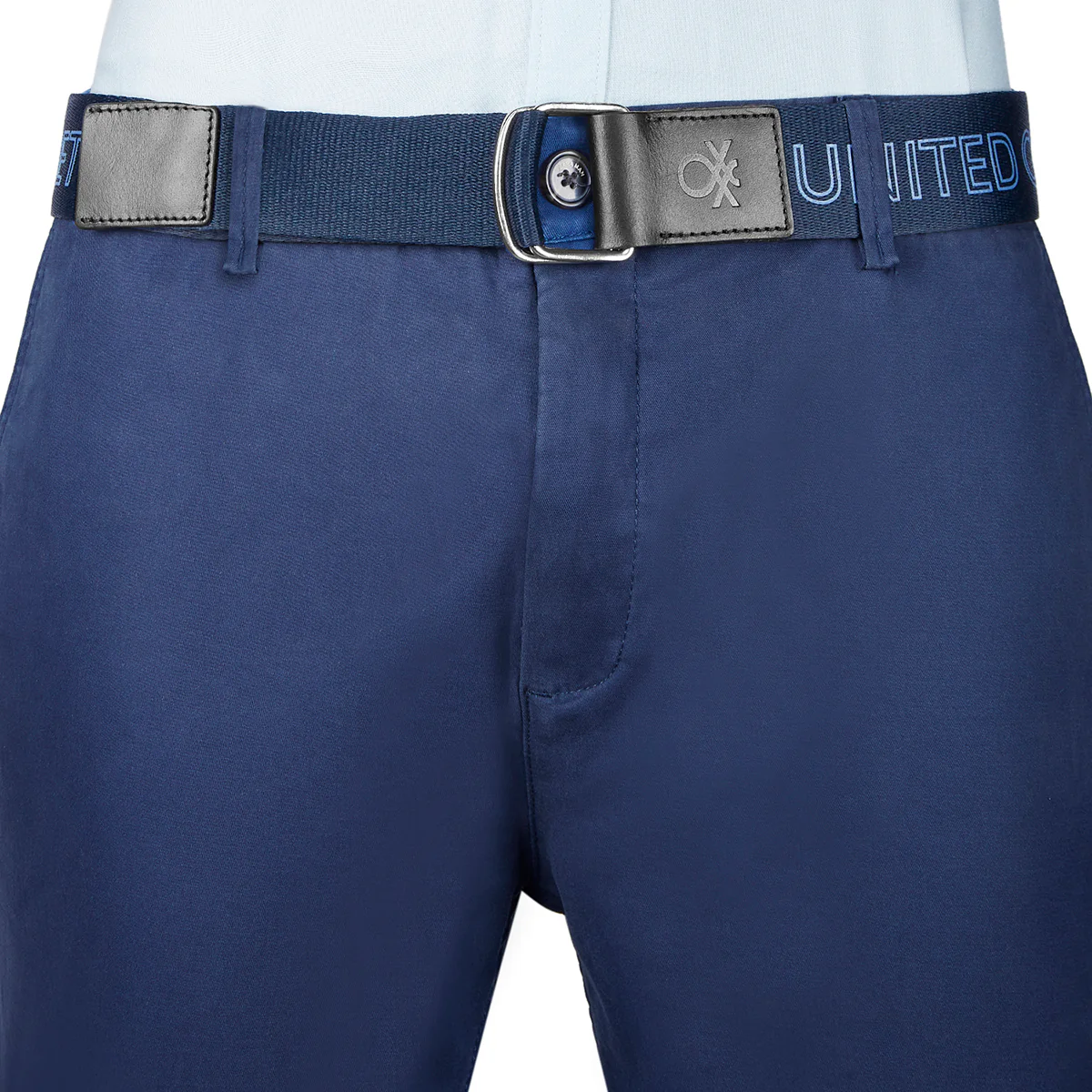United Colors of Benetton Quinto Men's Leather Non Reversible Belt - Image 20