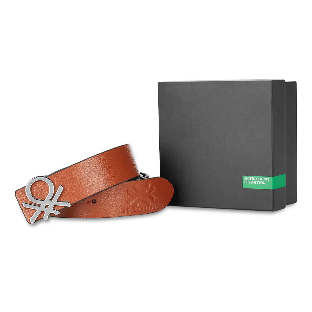 United Colors of Benetton Renardo Men's Leather Reversible Belt - Image 15