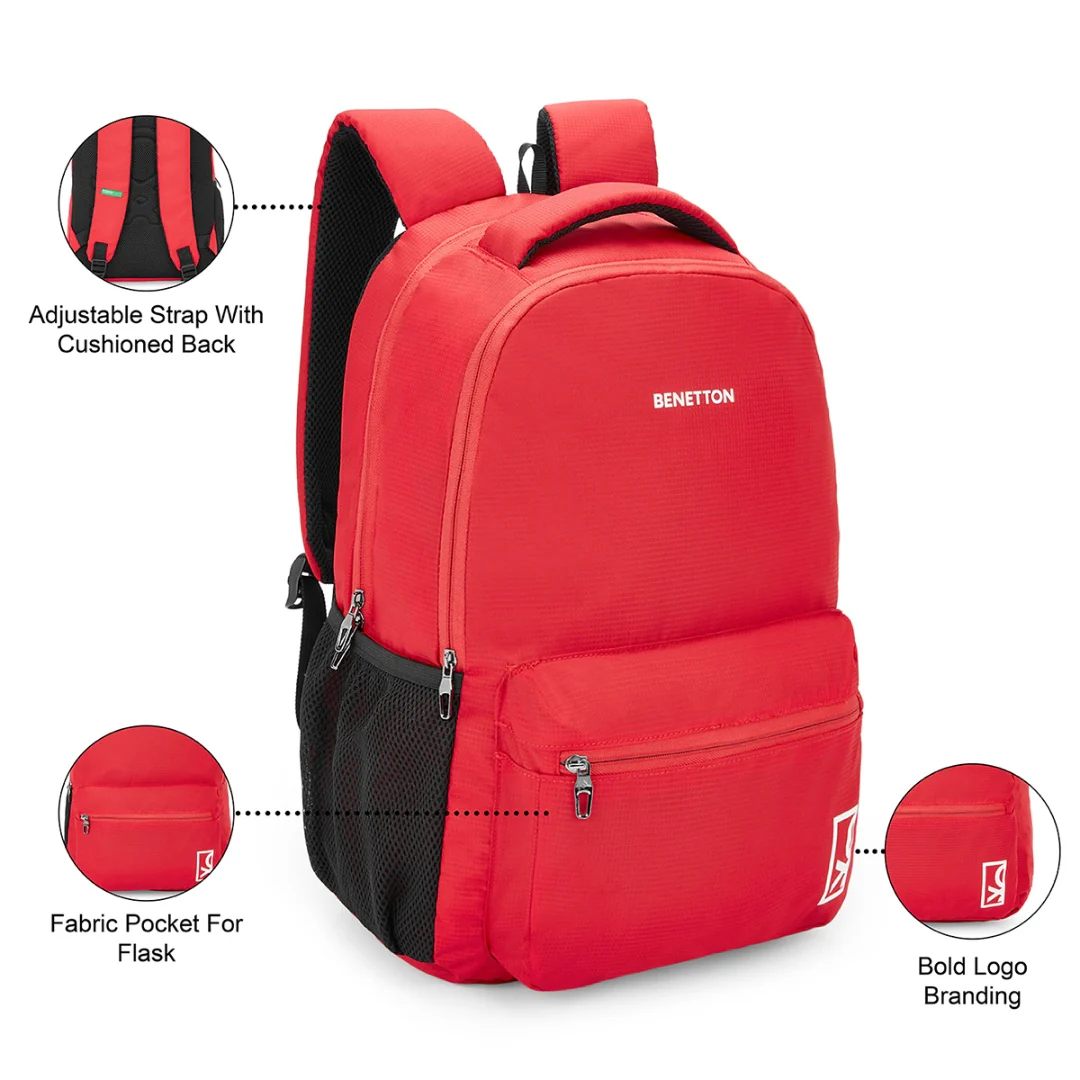 United Colors of Benetton Reuben Non Laptop Backpack - Image 4