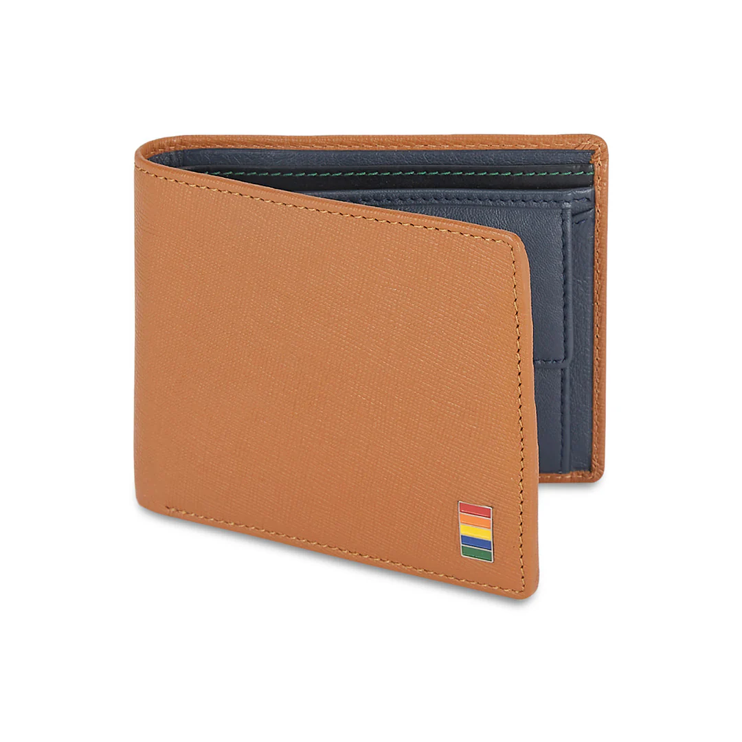 United Colors of Benetton Roan Men's Leather Global Coin Wallet - Image 2
