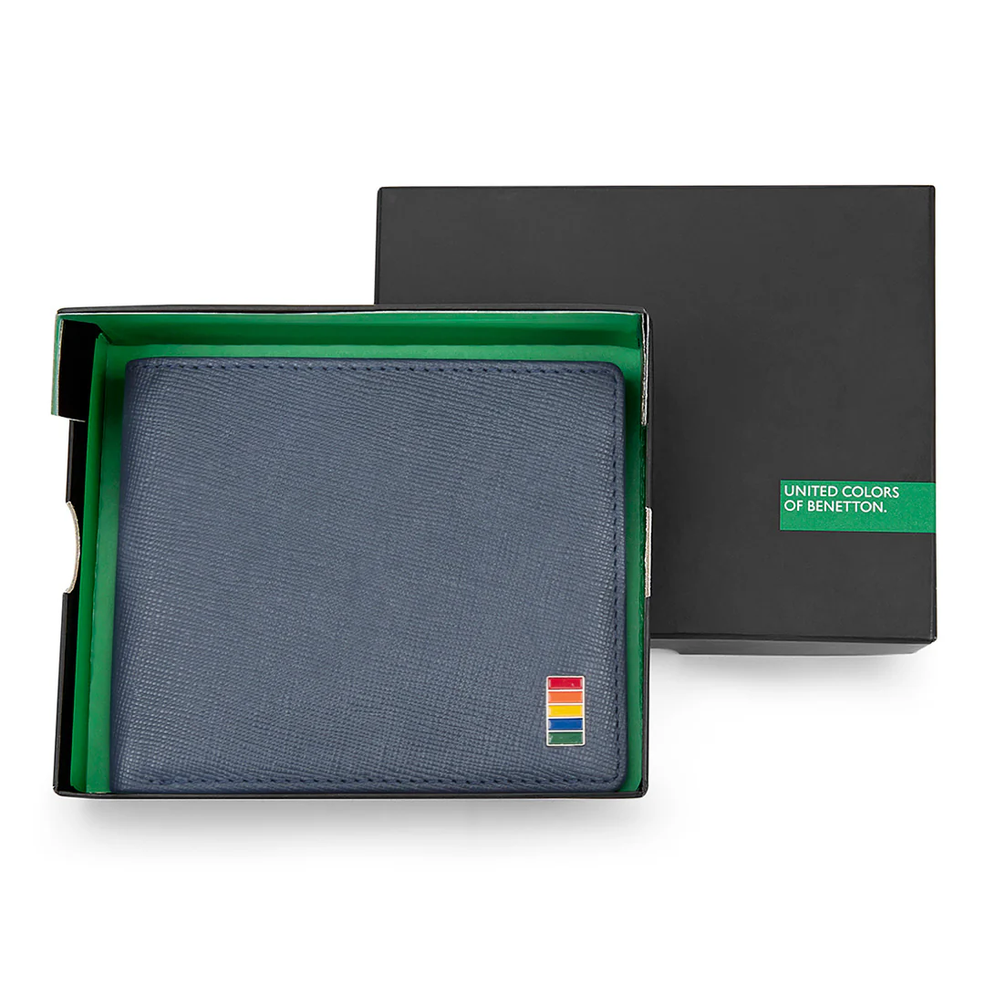 United Colors of Benetton Roan Men's Slimfold Wallet - Image 7