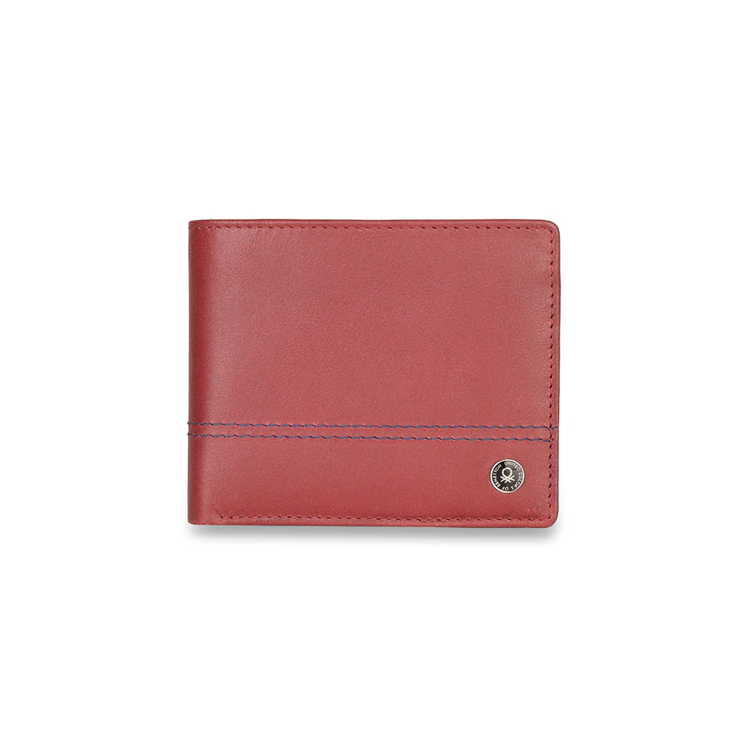 United Colors of Benetton Roque Men's Leather Multi Card Coin Wallet