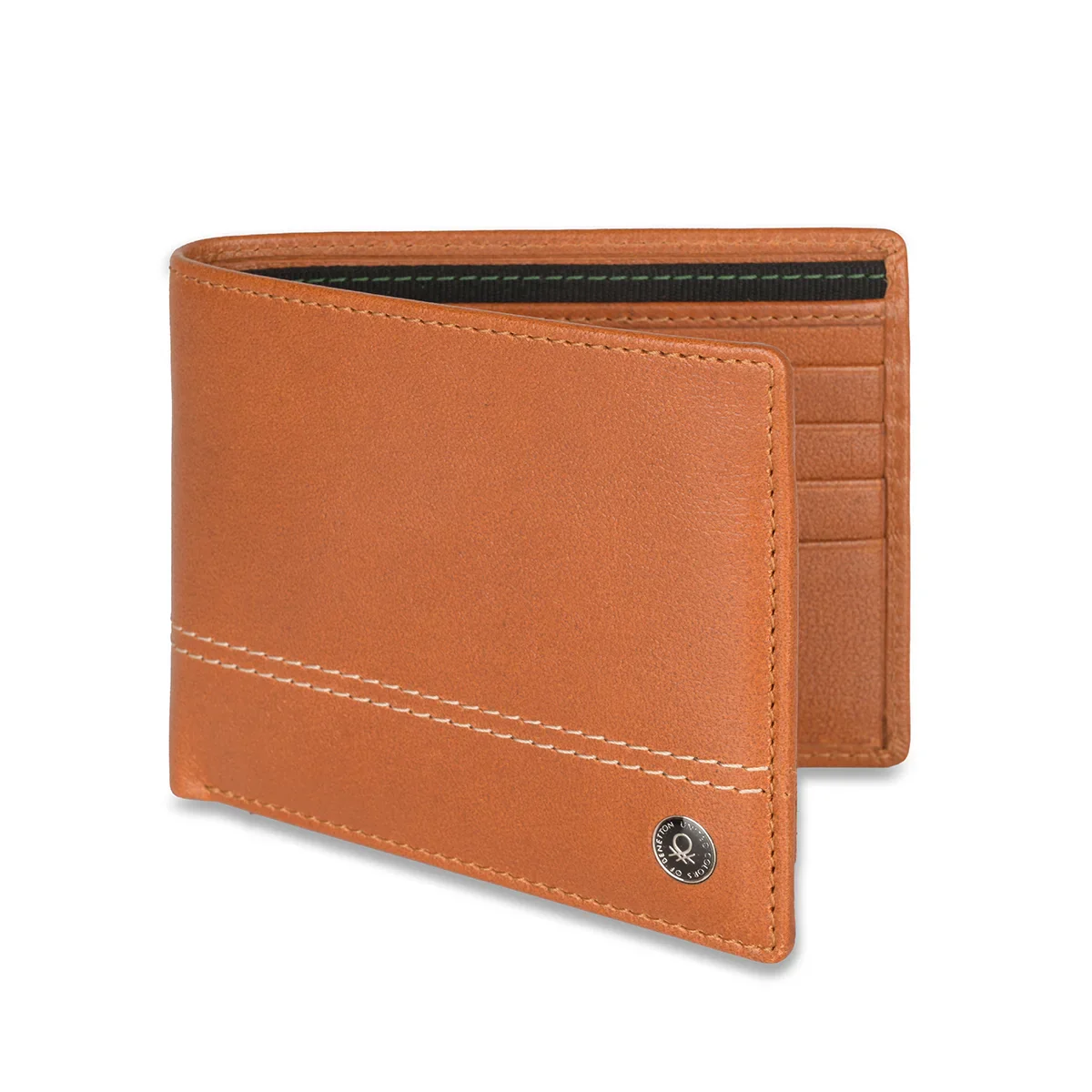United Colors of Benetton Roque Men's Leather Passcase Wallet - Image 2