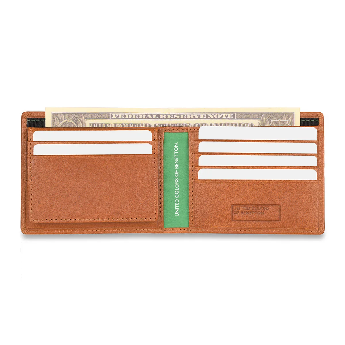 United Colors of Benetton Roque Men's Leather Passcase Wallet - Image 5