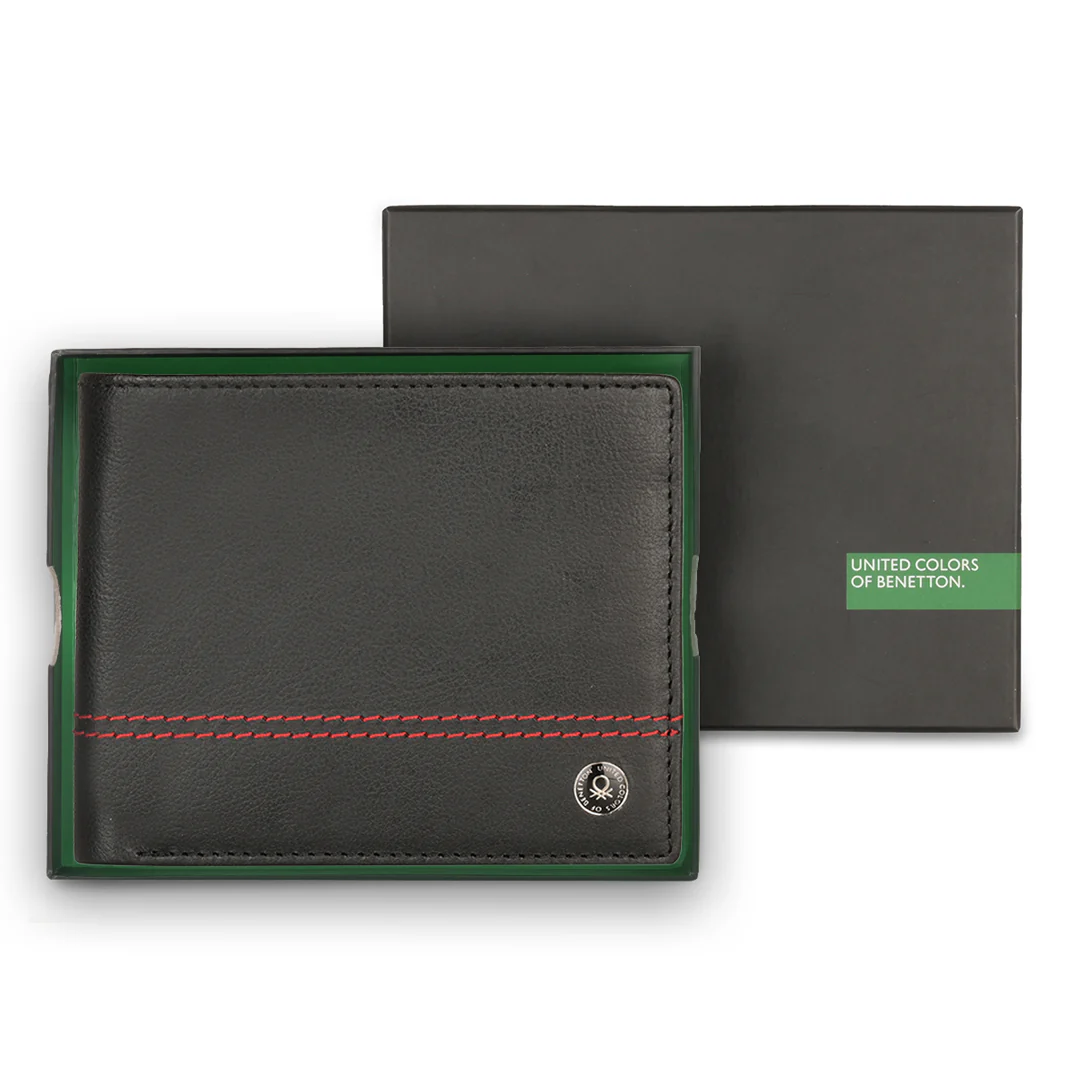 United Colors of Benetton Roque Men's Slimfold Wallet - Image 6
