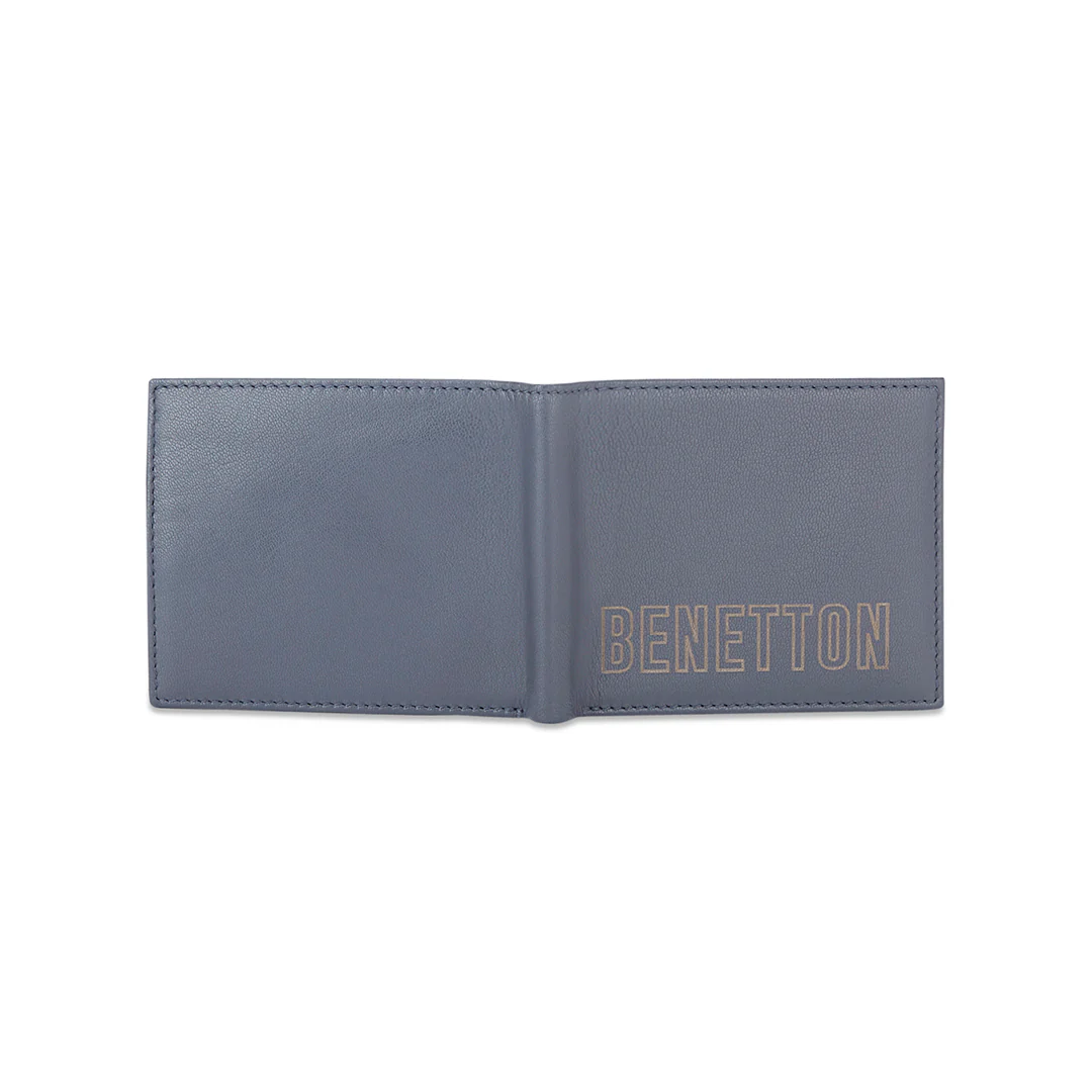 United Colors of Benetton Selik Men's Leather Global Coin Wallet - Image 6