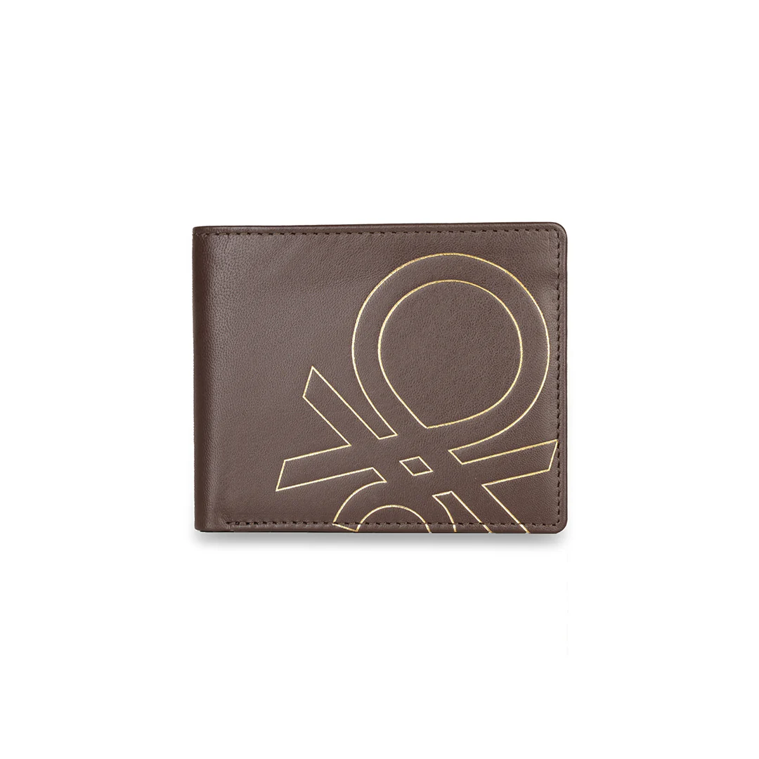 United Colors of Benetton Treviso Men's Leather Global Coin Wallet