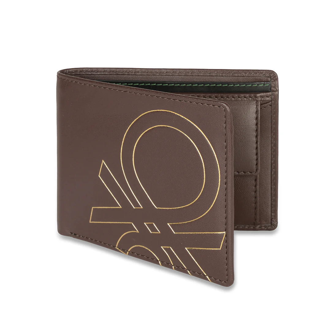 United Colors of Benetton Treviso Men's Leather Global Coin Wallet - Image 2