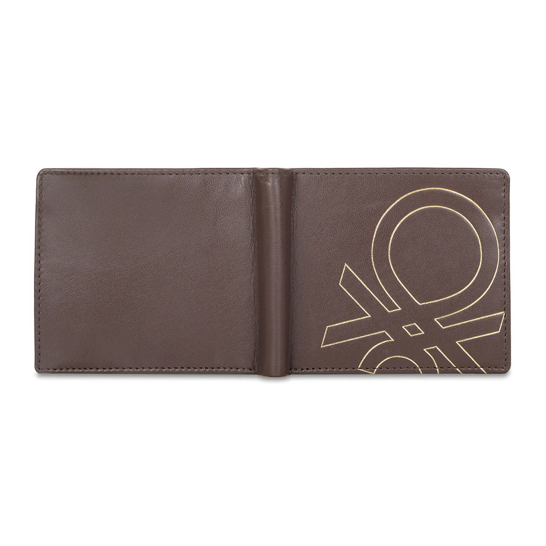 United Colors of Benetton Treviso Men's Leather Global Coin Wallet - Image 6