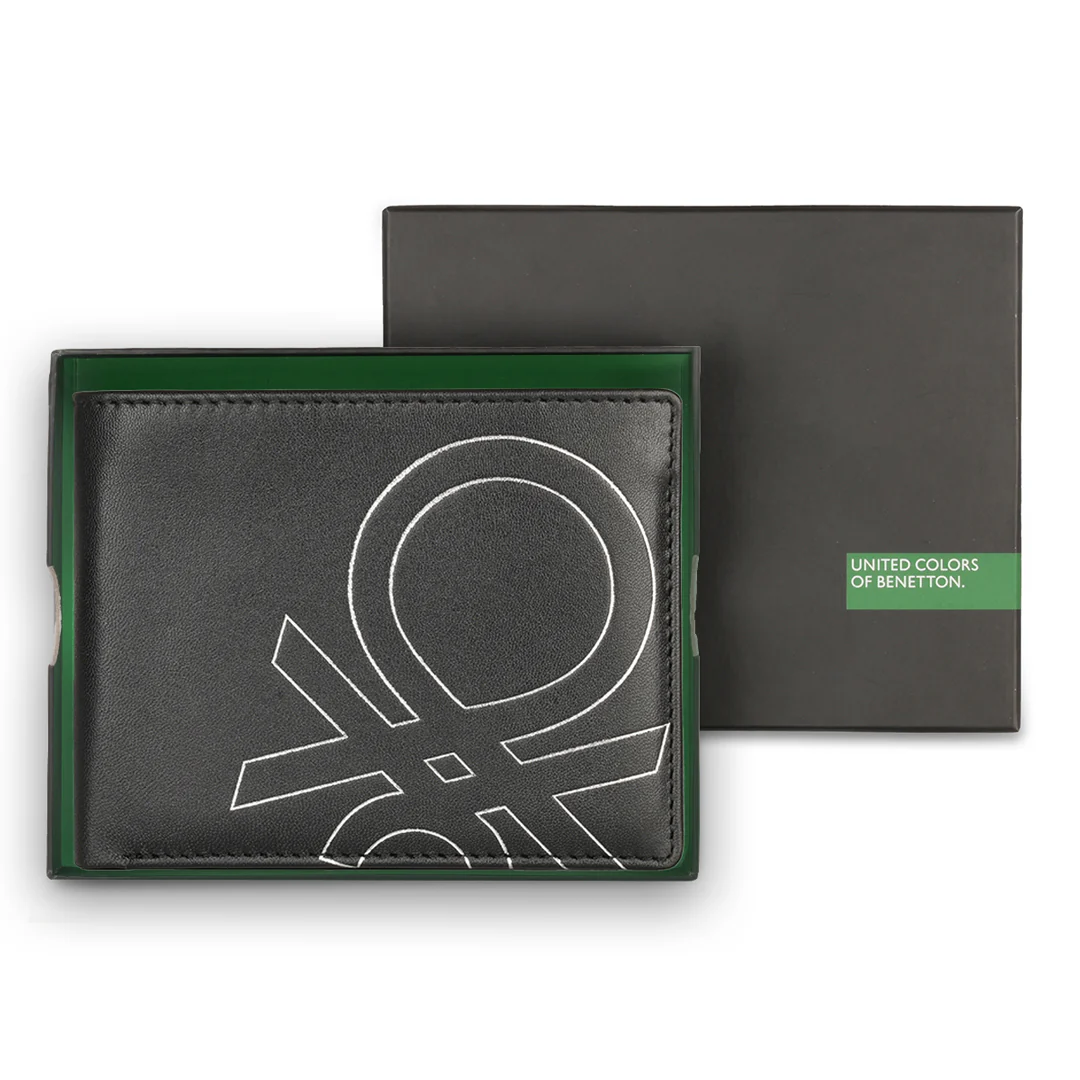 United Colors of Benetton Treviso Men's Leather Passcase Wallet - Image 7