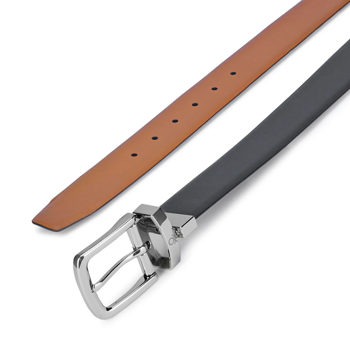 United Colors of Benetton Trove Reversible Men's Leather Belt - Image 17