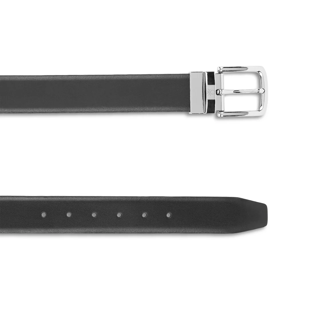 United Colors of Benetton Trove Reversible Men's Leather Belt - Image 2