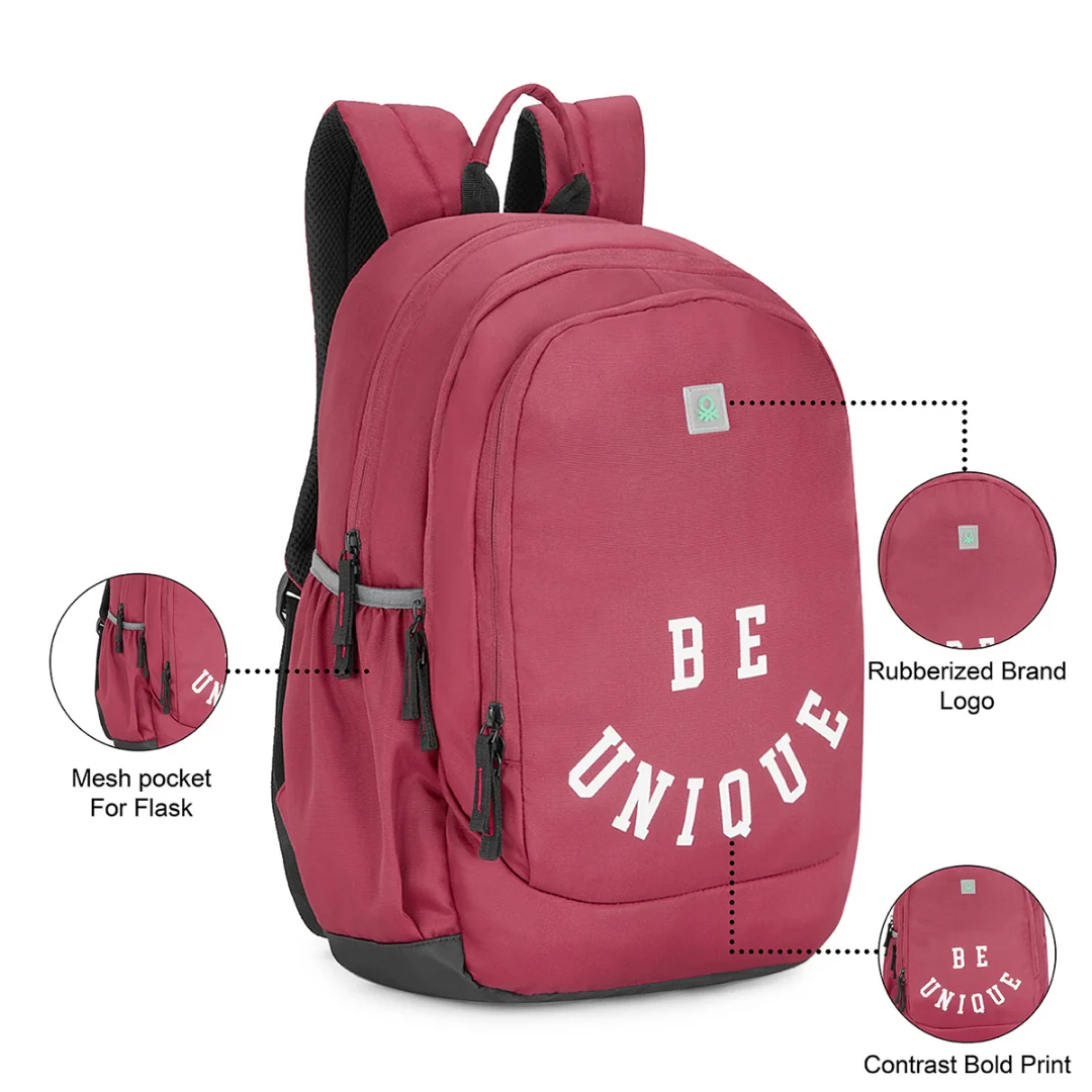 United Colors of Benetton Unique Laptop Backpack - Image 4