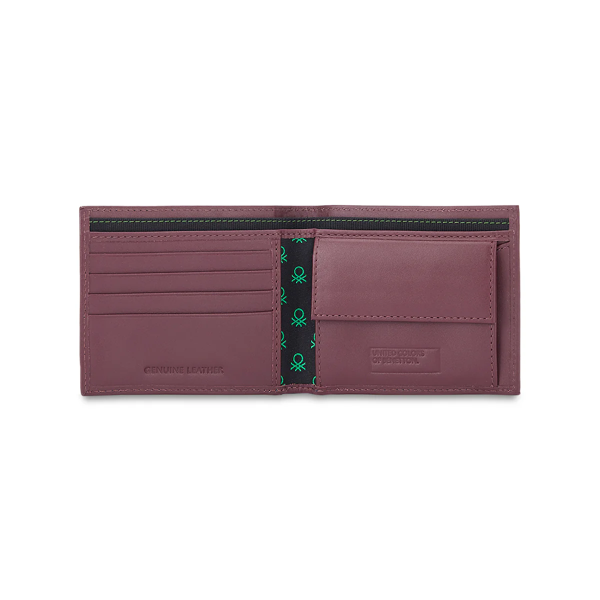 United Colors of Benetton Valen Men's Leather Global Coin Wallet - Image 12