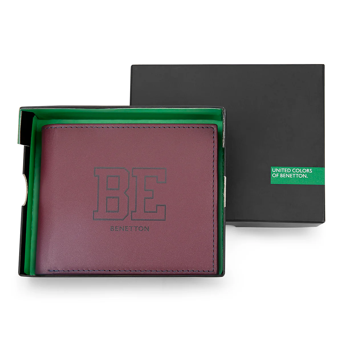 United Colors of Benetton Valen Men's Leather Global Coin Wallet - Image 15