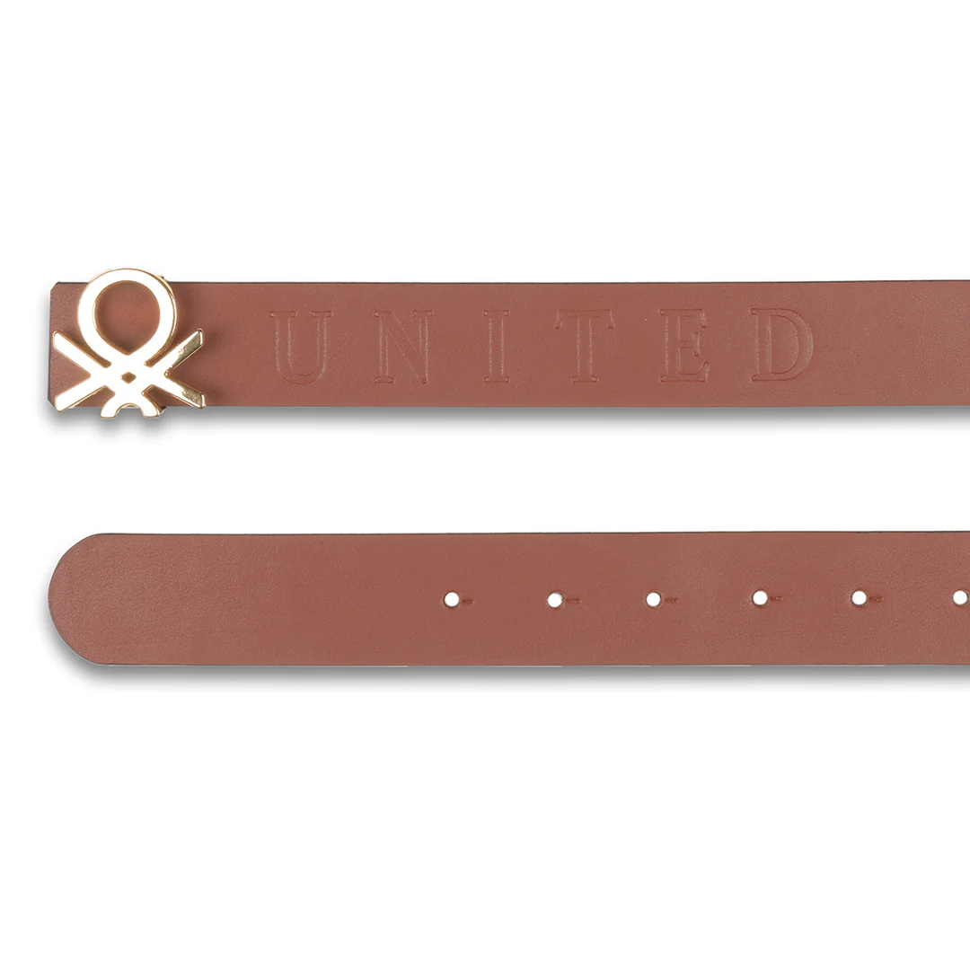 United Colors of Benetton Valerio Men's Leather Reversible Belt - Image 2