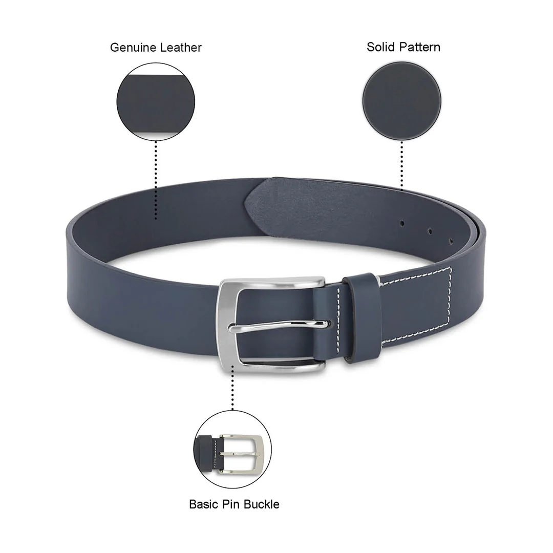 United Colors of Benetton Vatican Men's Leather Non Reversible Belt - Image 4