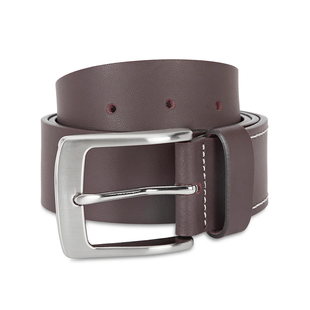 United Colors of Benetton Vatican Men's Leather Non Reversible Belt - Image 9