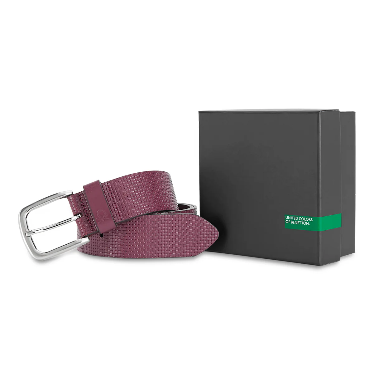 United Colors of Benetton Wilber Men's Leather Non Reversible Belt - Image 16