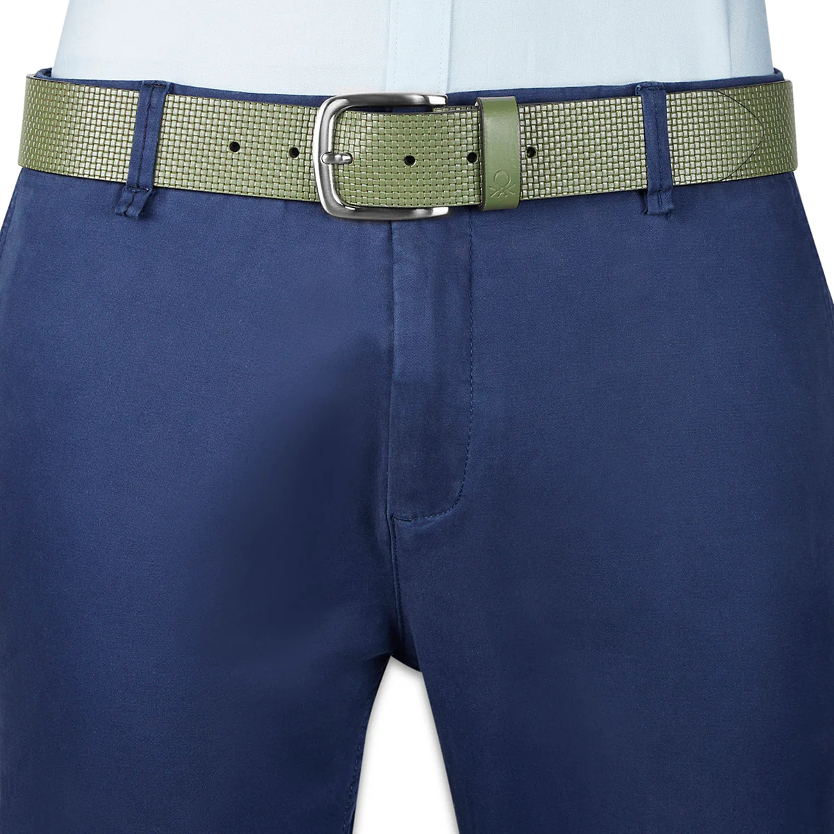 United Colors of Benetton Wilber Men's Leather Non Reversible Belt - Image 4