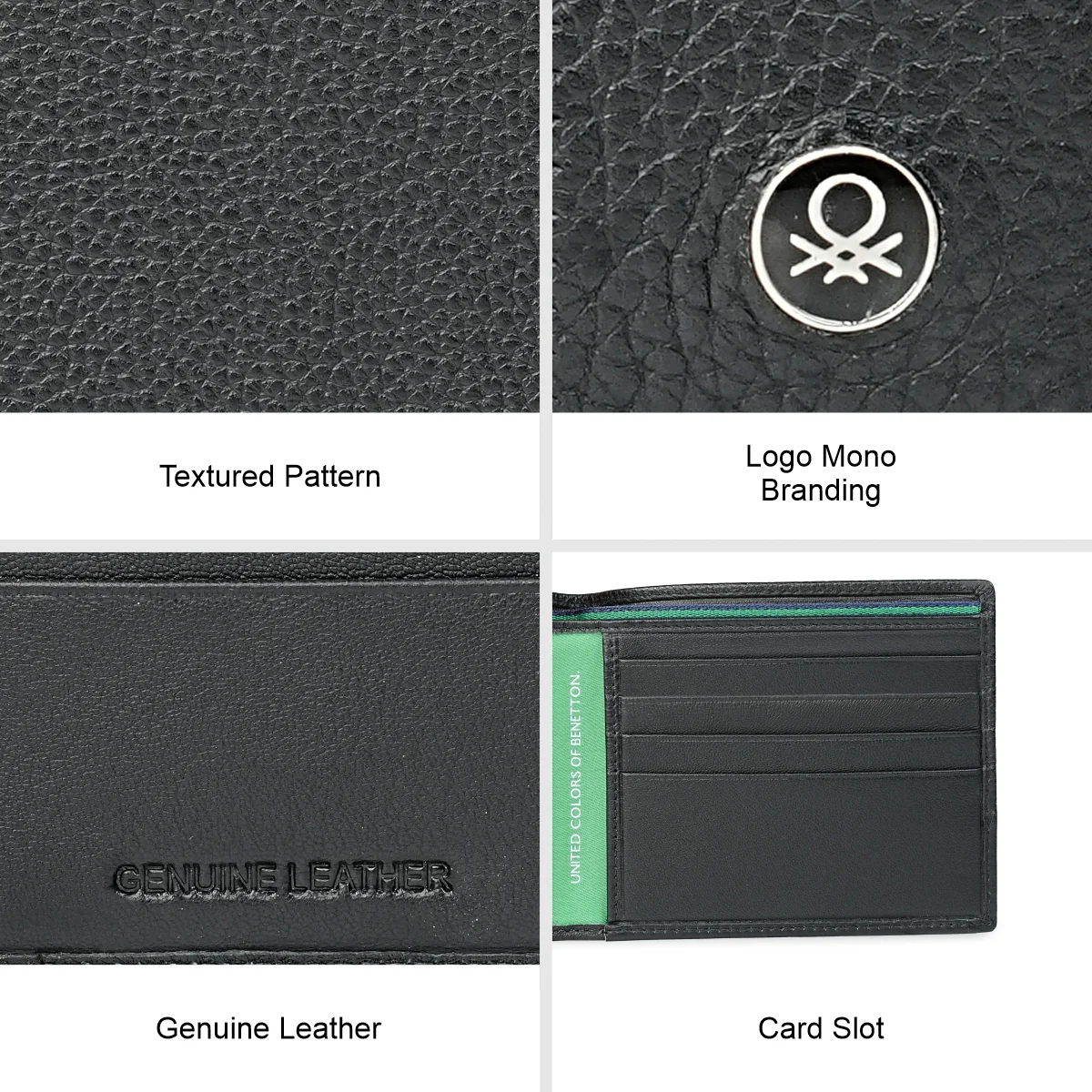 United Colors of Benetton Aachen Men's Passcase Wallet - Image 9