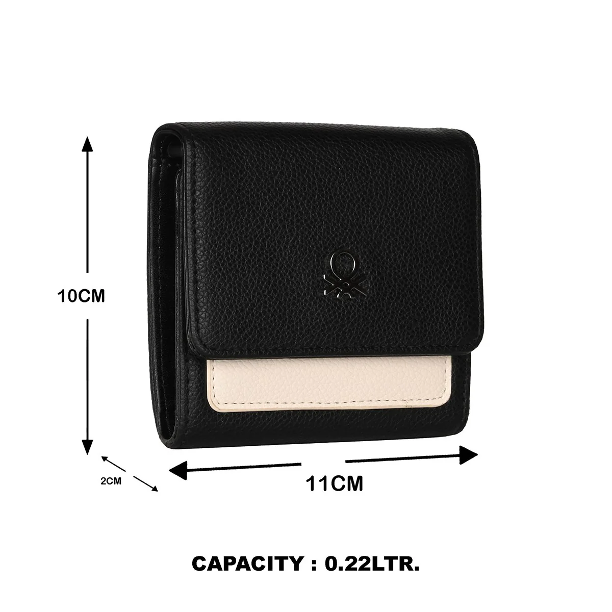 United Colors of Benetton Adelle Women's Tri Fold Wallet - Image 3