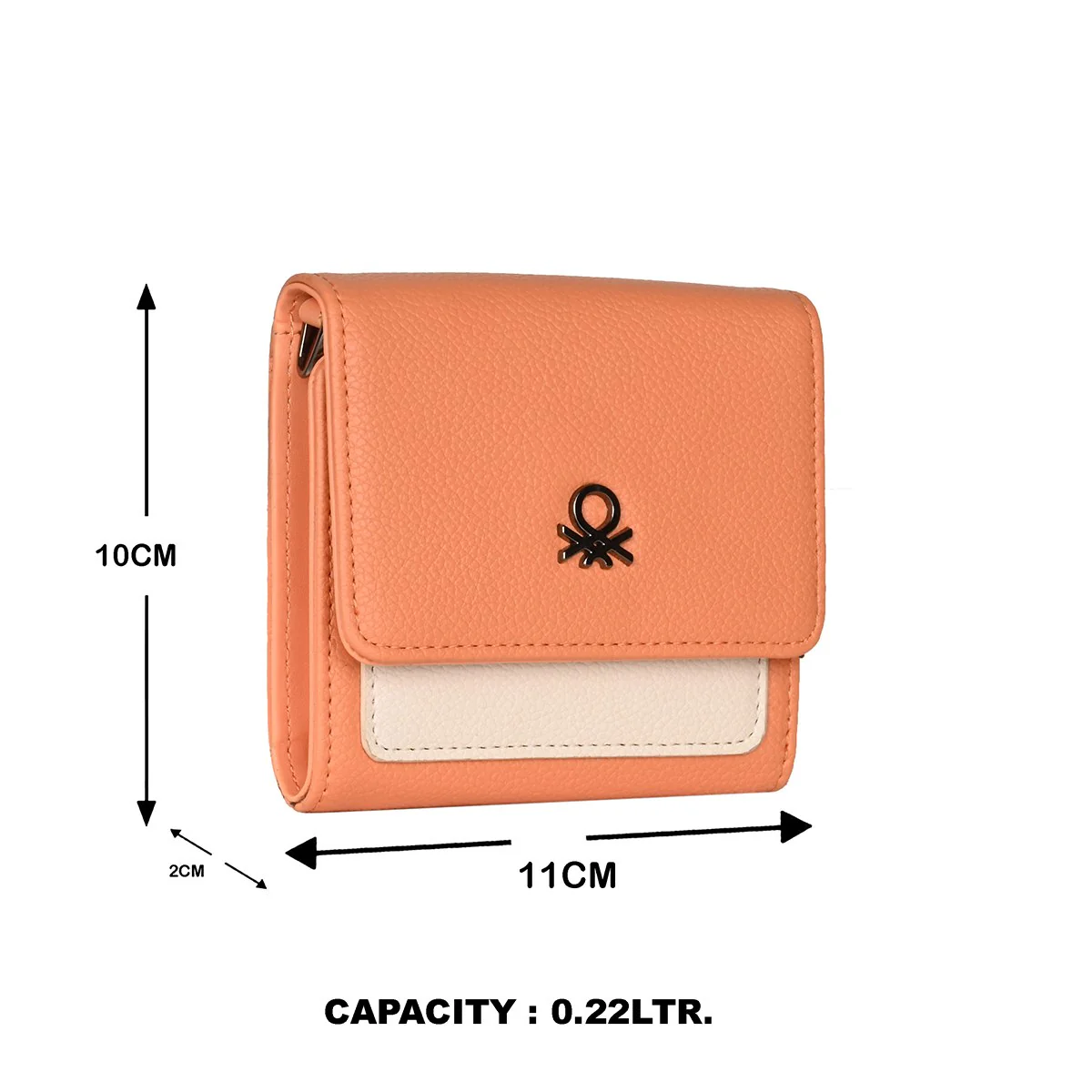 United Colors of Benetton Adelle Women's Tri Fold Wallet - Image 3