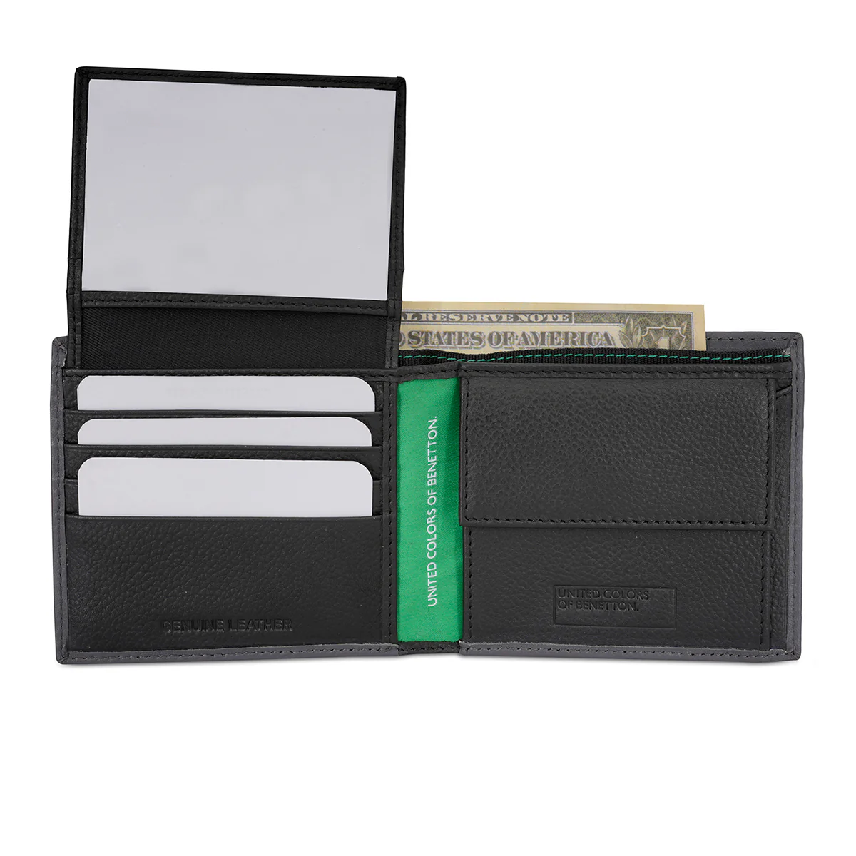 United Colors of Benetton Aelger Men's Multicard Coin Wallet - Image 5