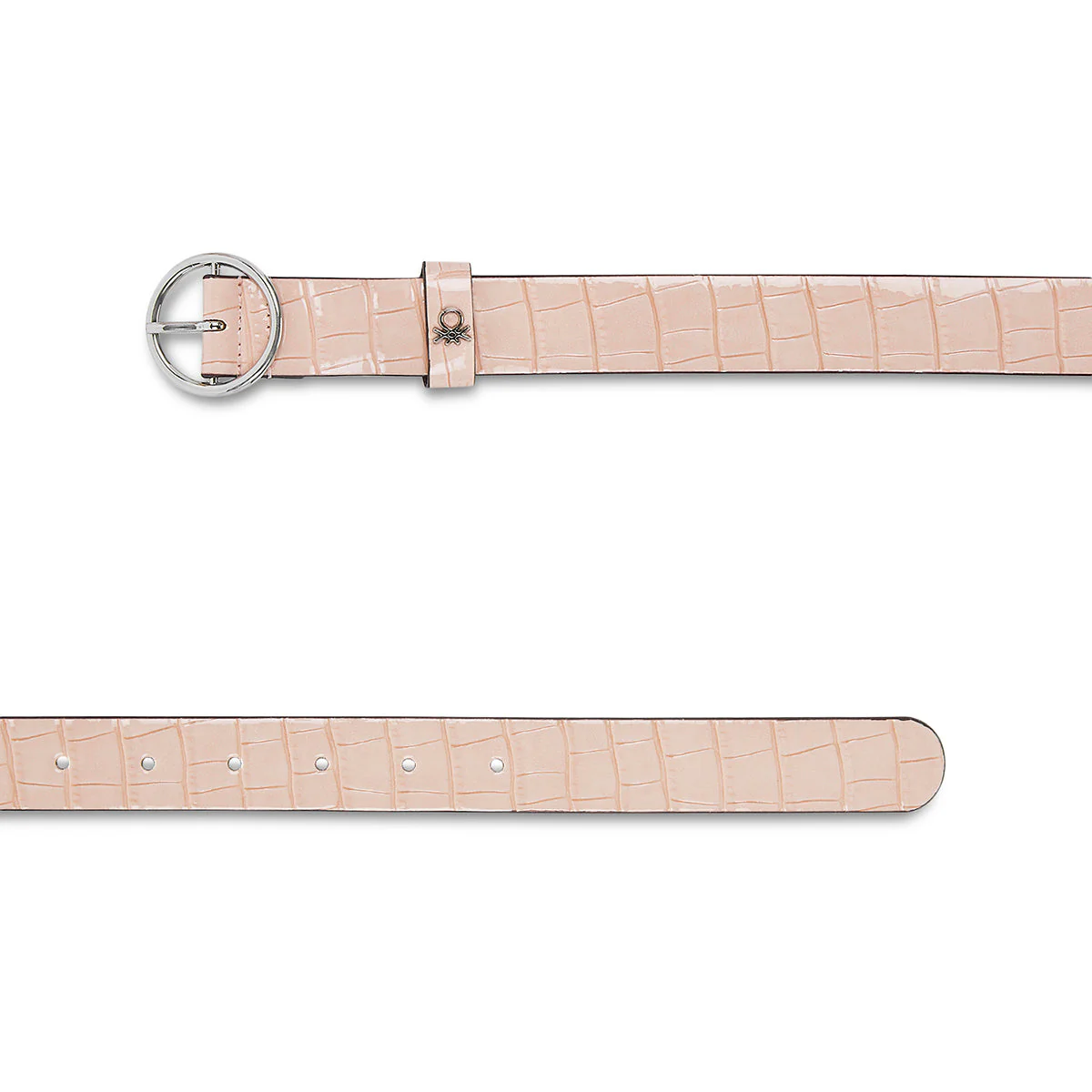United Colors of Benetton Agatha Women's PU Belt Beige - Image 2
