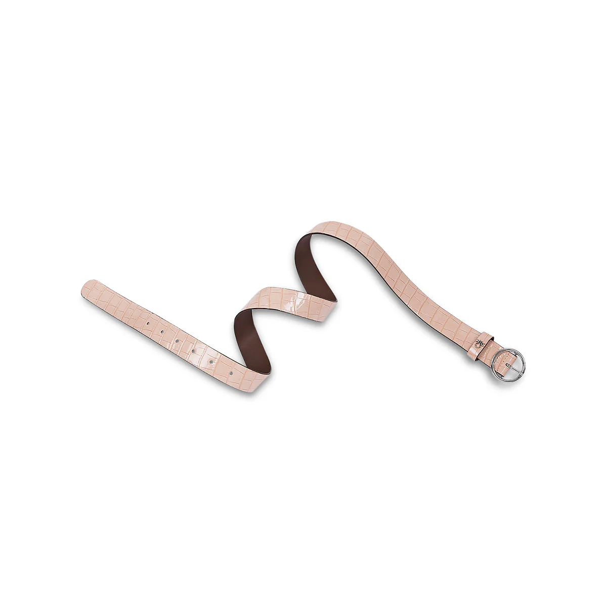 United Colors of Benetton Agatha Women's PU Belt Beige - Image 3