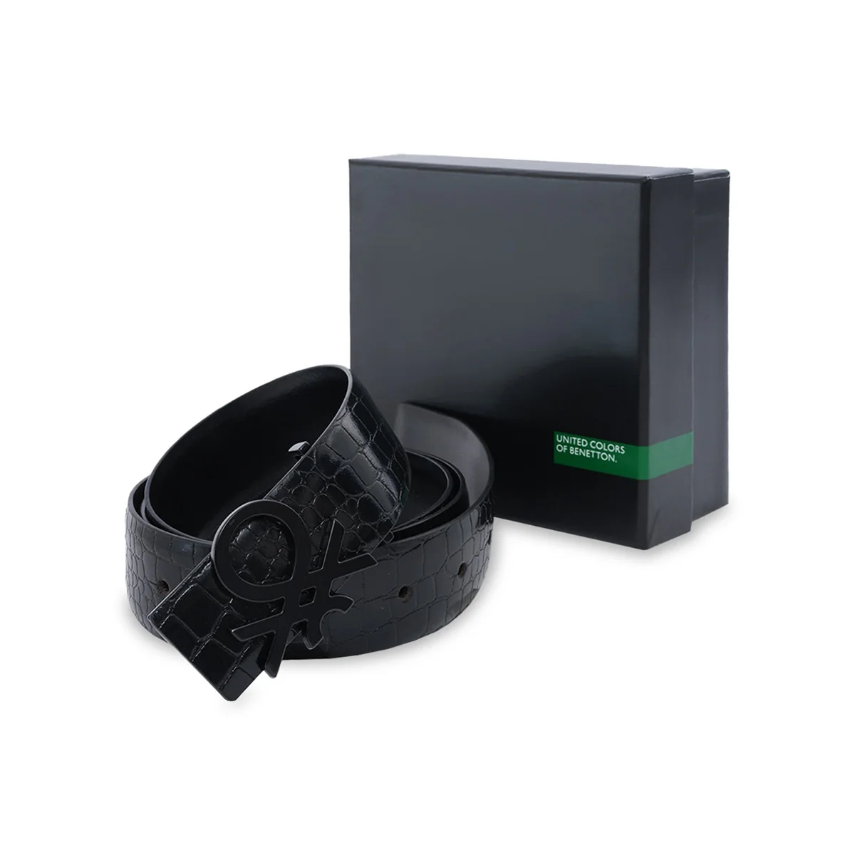 United Colors of Benetton Alatna Men's Non Reversible Belt - Image 7
